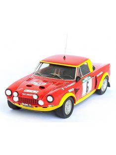   Trofeu - FIAT 124 ABARTH (night version) N 6 RALLY PORTUGAL 1975 ALCIDE PAGANELLI - NINI RUSSO RED YELLOW