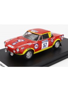   Trofeu - FIAT 124 ABARTH (night version) N 57 RALLY 1000 LAKES 1974 MARKETTA OKSALA - TERTTU AHO RED YELLOW