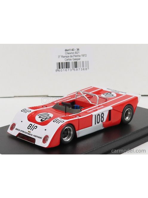 Trofeu - Chevron B21 N 108 3Rd Rampa De Penha 1972 C.Gaspar Red White