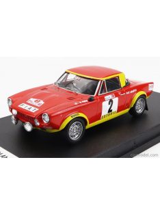   Trofeu - Fiat 124 Abarth N 2 Winner Rally Tap 1974 R.Pinto - A.Bernacchini Red Yellow