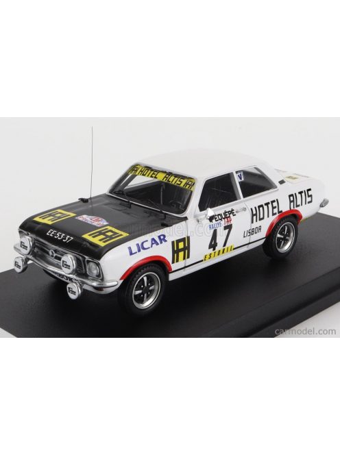 Trofeu - Opel Ascona (Night Version) N 47 Rally Tap 1974 Pequepe - "Dico" White Black