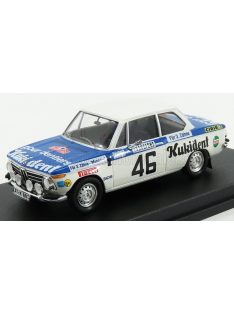   Trofeu - BMW 2002ti N 46 RALLY MONTECARLO 1973 R.HAINBACH - W.BIEBINGER WHITE BLUE