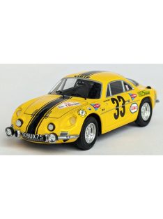   Trofeu - RENAULT A110 ALPINE (night version) N 3 RALLY TAP 1968 DAN BLAIN - CHRISTIAN MELVILLE YELLOW BLACK