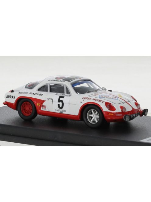 Trofeu - Alpine Renault A110, weiss/rot, Rallye Ypres, 1973, #5, 1:43