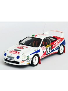   Trofeu - TOYOTA CELICA GT-FOUR N 10 RALLY MONTECARLO 1996 GILBERTO PIANEZZOLA - LORIS ROGGIA WHITE RED BLUE