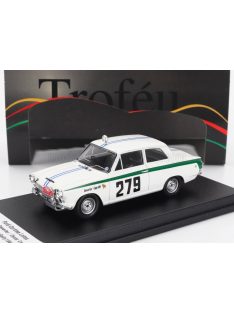   Trofeu - FORD ENGLAND CORTINA LOTUS N 279 RALLY MONTECARLO 1964 ESTANISLAO REVERTER - OSCAR CAPROTTI WHITE GREEN