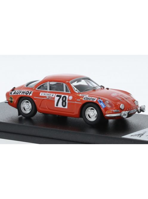 Trofeu - Alpine Renault A110, Rallye WM, Rallye Monte Carlo, 1975, #78, 1:43