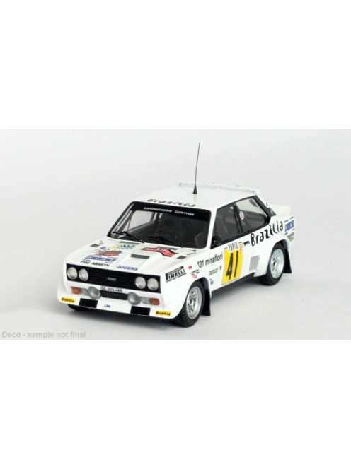 Trofeu - Fiat 131 Abarth, Rally Monte Carlo, 1978, #41, 1:43