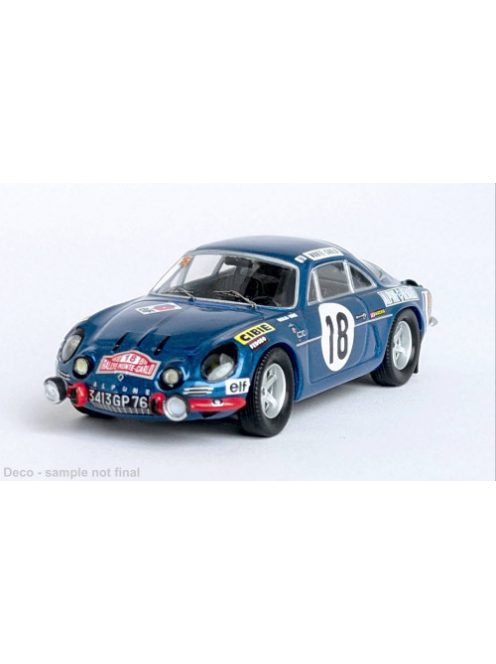 Trofeu - Alpine A110, Rally Monte Carlo, 1970, #18, 1:43