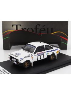   Trofeu - FORD ENGLAND ESCORT MKII N 1 RALLY 1000 LAKES 1982 ARI VATANEN - TERRY HARRYMAN WHITE