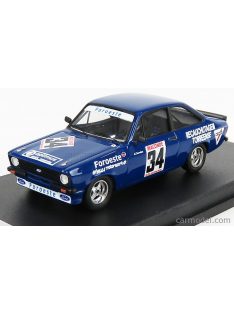   Trofeu - Ford England Escort Mkii N 34 Rally Vila Do Conde 1980 A.Carreira Blue