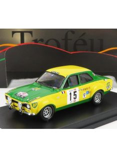   Trofeu - FORD ENGLAND ESCORT MKI N 15 RALLY TAP 1970 J.F.PIOT - F.MURAC YELLOW GREEN