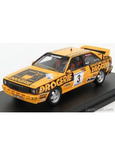   Trofeu - Audi Quattro Drogerie N 3 Rally International Semperit 1983 W.Wiedner - F.Zehetner Yellow Black