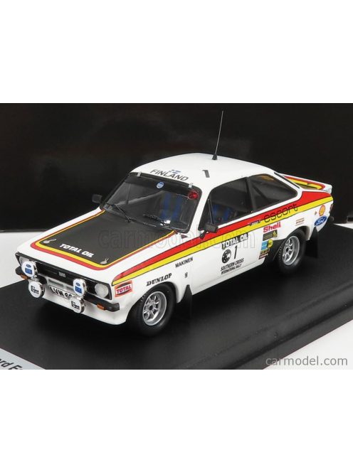 Trofeu - Ford England Escort Mkii N 1 Rally Southern Cross 1976 T.Makinen - H.Liddon White Black Red Yellow