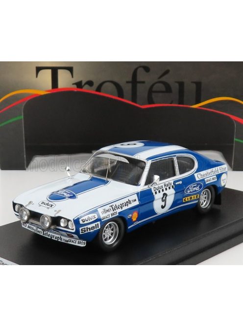 Trofeu - FORD ENGLAND CAPRI 2600 RS N 9 RALLY AUSTRALIA 1972 D.MCKAY - G.CONNELLY WHITE BLUE