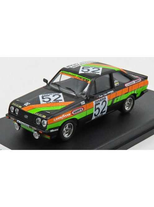 Trofeu - FORD ENGLAND ESCORT MKII RS2000 N 52 WINNER CLASS 24h SPA 1979 A.BEAUCHEF - D.SELZER - K.MAUER BLACK ORANGE GREEN