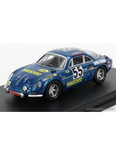   Trofeu - Renault Alpine A110 N 55 Winner Class 1000Km Spa 1970 J.M.Jacquemin - B.Palayer Blue Met