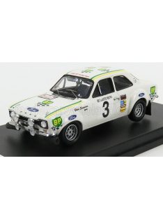   Trofeu - FORD ENGLAND ESCORT MKI N 3 WINNER RALLY YPRES 1972 G.STAEPELAERE - A.AERTS WHITE