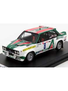   Trofeu - FIAT 131 ABARTH ALITALIA N 8 WINNER RALLY CRITERIUM MOLSON QUEBEC 1977 T.SALONEN - J.MARKKULA WHITE RED GREEN