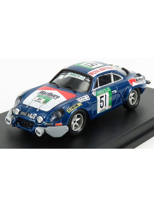 Trofeu - RENAULT ALPINE A110 RALLY BANDAMA 1977 M.LE GALL - Y. LE GALL BLUE MET