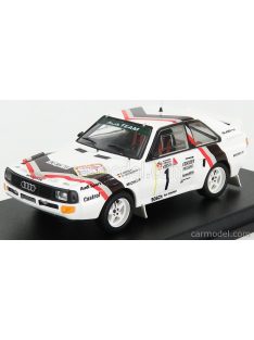   Trofeu - Audi Quattro Sport N 1 Winner Rally Stadte 1984 - Start Race Version W.Rohrl - C.Geistdorfer White