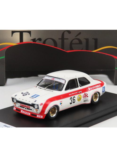 Trofeu - FORD ENGLAND ESCORT MKI N 36 NURBURGRING 1973 JORG OBERMOSER WHITE RED