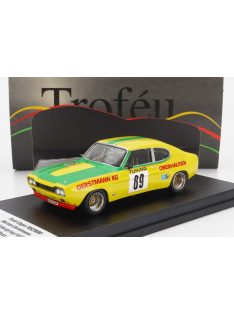   Trofeu - FORD ENGLAND CAPRI 2600 RS N 89 2nd NURBURGRING 1972 W.CHRISTMANN YELLOW GREEN