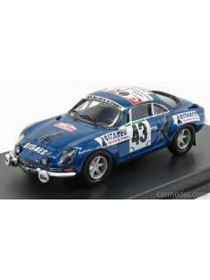   Trofeu - Renault Alpine A110 N 43 Rally Bandama 1974 S.Mehta - M.Doughty Blue Met