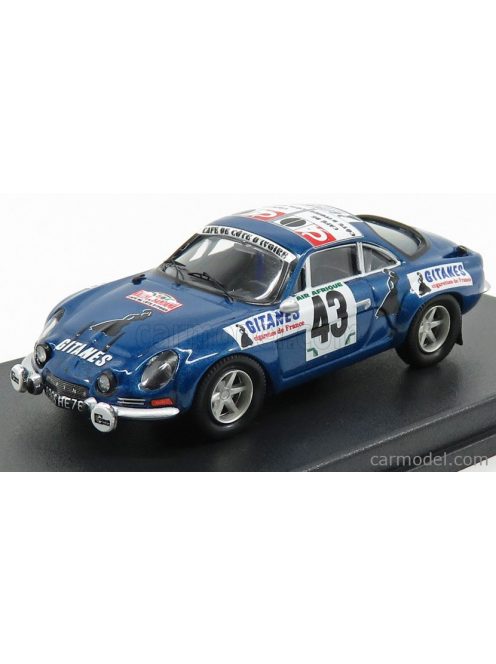 Trofeu - Renault Alpine A110 N 43 Rally Bandama 1974 S.Mehta - M.Doughty Blue Met