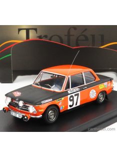   Trofeu - Bmw 2002Ti N 97 Rally Montecarlo 1970 A.Warmbold - P.Weber Orange Black