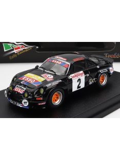   Trofeu - RENAULT ALPINE A110 ESSO N 2 WINNER RALLY MONT-BLANC 1976 B.SABY - TILBER BLACK