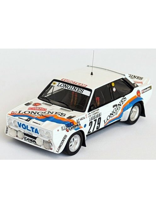 Trofeu - FIAT 131 ABARTH (night version) N 279 RALLY MONTECARLO 1982 ROGER KRATTIGER - FRANCO DAMINELLI WHITE