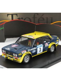   Trofeu - FIAT 131 ABARTH N 3 WINNER RALLY 1000 LAKES 1976 M.ALEN - I.KIVIMAKI BLUE YELLOW