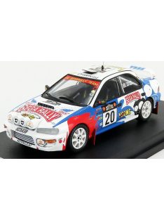   Trofeu - SUBARU IMPREZA WRX (night version) N 20 RALLY SAFARI 1999 H.MIYOSHI - E.OSAWA WHITE RED LIGHT BLUE