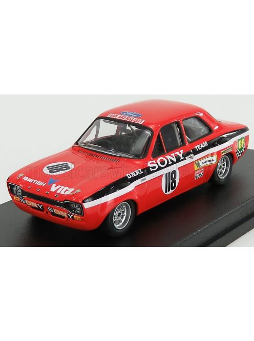 Trofeu - FORD ENGLAND ESCORT MKI N 11 3rd COUPES BENELUX ZANDVOORT 1971 Y.FONTAINE RED BLACK WHITE