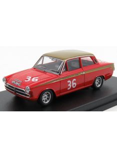   Trofeu - FORD ENGLAND LOTUS CORTINA N 36 SNETTERTON 1966 J.STEWART RED GOLD