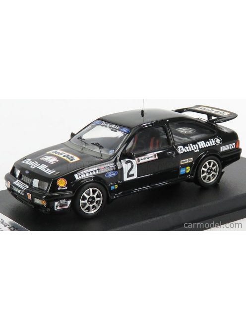 Trofeu - Ford England Sierra Rs Cosworth N 2 Rally Audi Sport 1987 M.Lovell - M.Broad Black