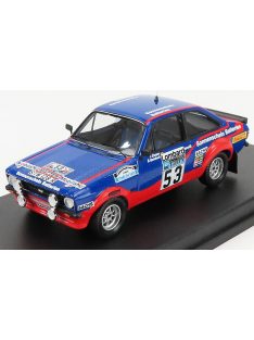   Trofeu - FORD ENGLAND ESCORT MKII N 53 20th RALLY RAC 1977 M.WILSON - T.HARRYMAN BLUE RED