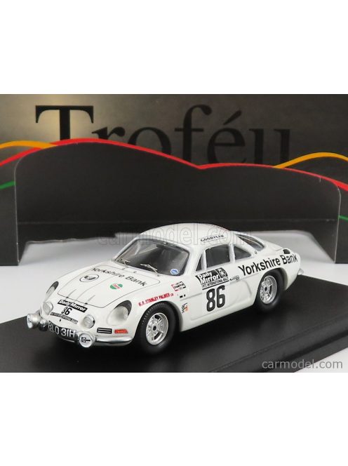 Trofeu - Renault Alpine A110 N 86 Rally Rac Lombard 1972 J.Robinson - D.Rodgers White