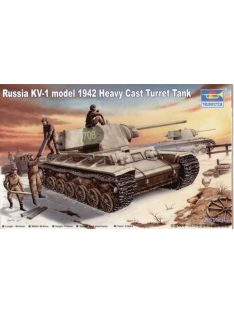 Trumpeter - Russland Kv-1 (1942) Heavy Gust Turret Tank