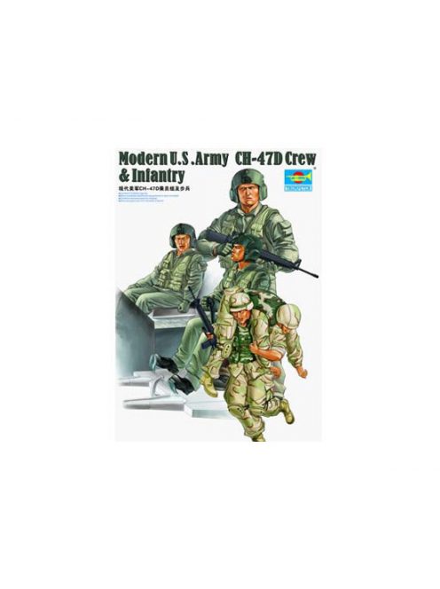 Trumpeter - Modern U.S. Army Ch-47D Crew & Infantry