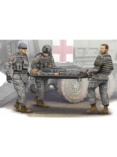 Trumpeter - Modern U.S. Army-Stretcher Ambulance Team