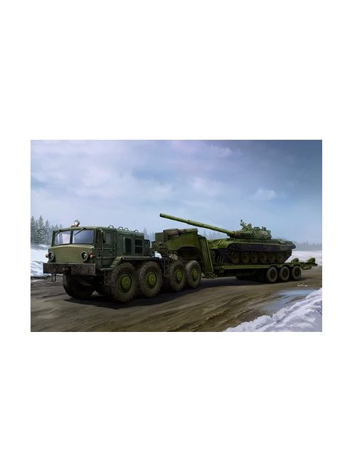 Trumpeter - MAZ-537G Late Production type with ChMZAP-9990 semi-trailer