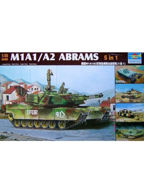 Trumpeter - M1A1/A2 Abrams 5 In 1