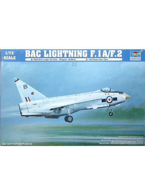 Trumpeter - English Electric Lightning F.1A/F.2