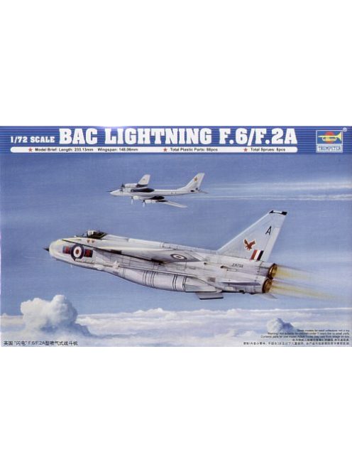 Trumpeter - British Electric (Bac) Lightning F.2A/F.6