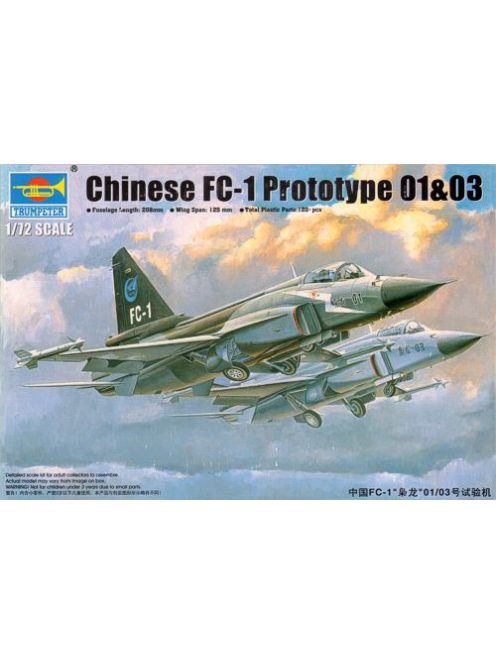 Trumpeter - Chinese Fc-1 Prototype 01 & 03