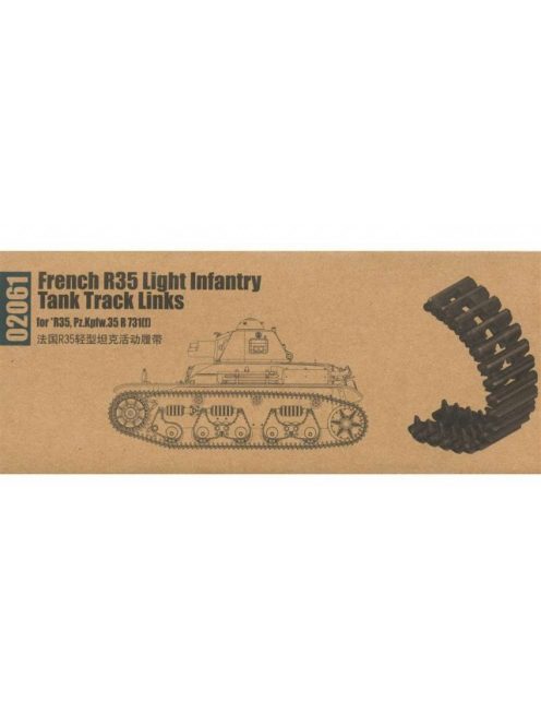 Trumpeter - French R35 Light Infantry Tank Track Lin