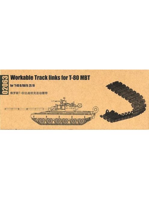 Trumpeter - Workable Track Links Foor S19 Self-Prope