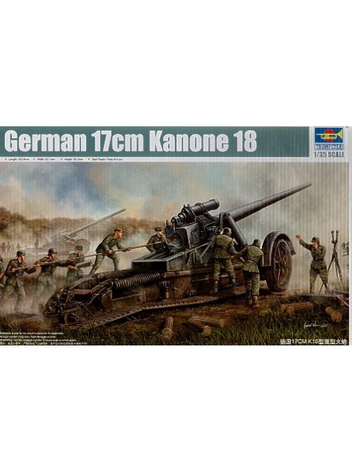 Trumpeter - German 17Cm Kanone 18 Heavy Gun